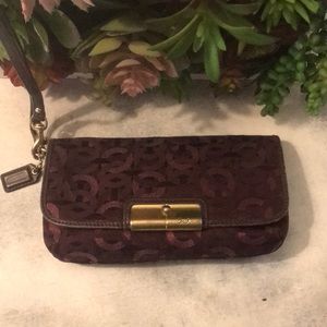 Coach Wristlet/Clutch/Mini Bag